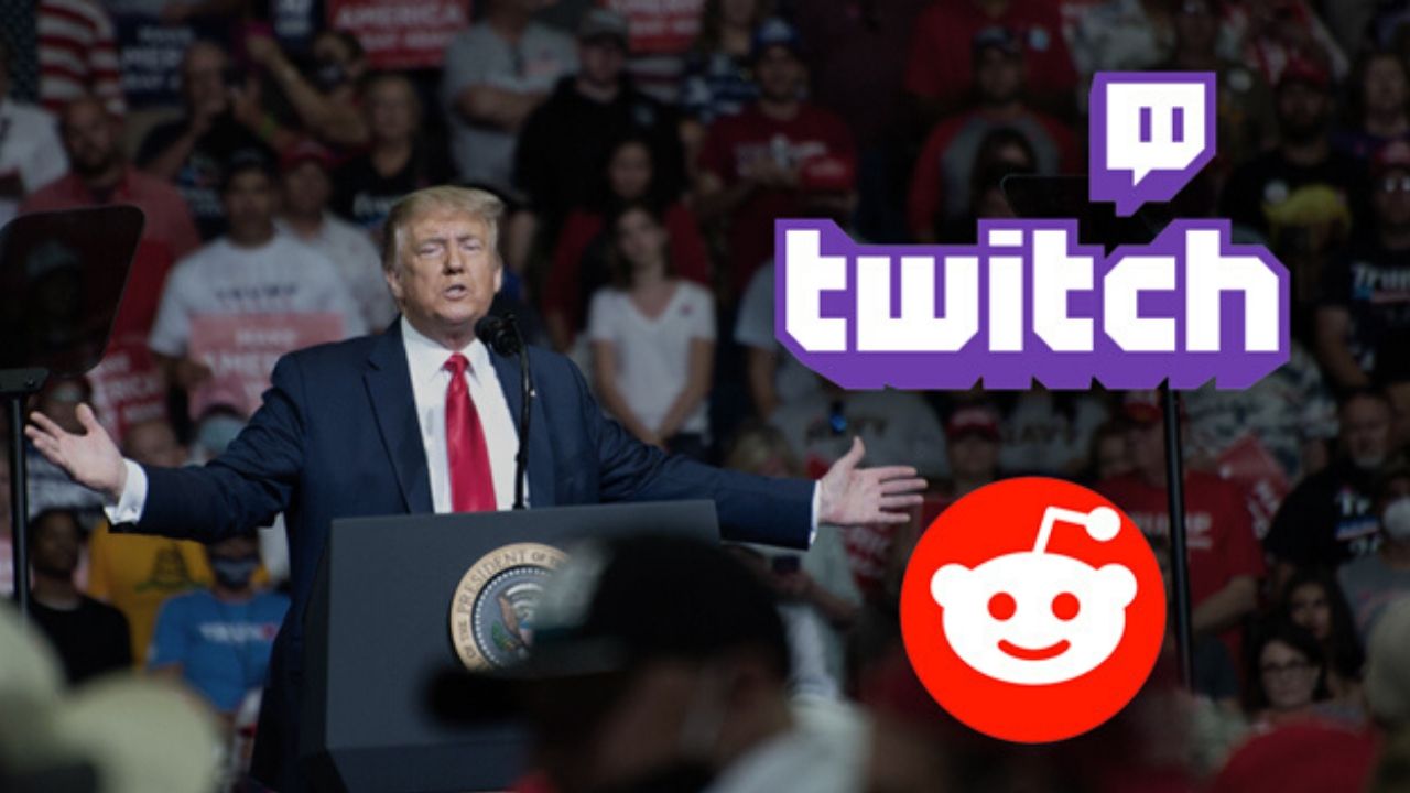 Twitch’ten ve Reddit’ten gelen Donald Trump atağı
