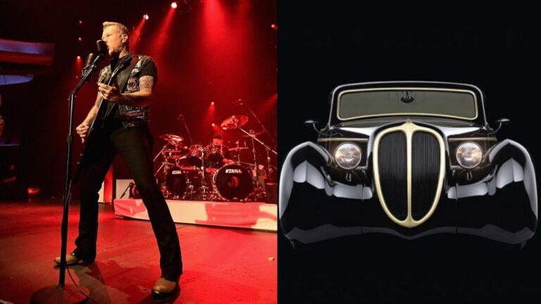 Metallica yıldızının otomobil tutkusu kitaba taşınıyor