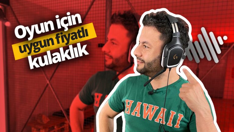 Oyuncu kulaklığı Logitech G332 SE inceleme!
