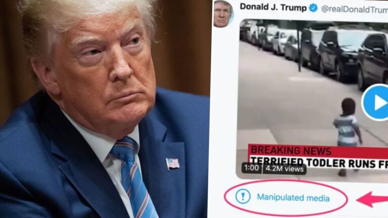 Trump’ın ırkçı paylaşımı yayından kaldırıldı!