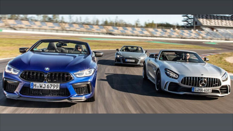 BMW M8 Competition rakipleri ile yarıştı