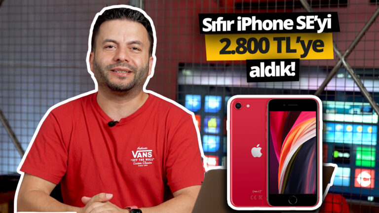 2.800 TL’ye iPhone SE 2020 aldık!