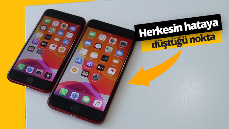 iPhone SE vs iPhone 8 Plus – Bu hatayı yapmayın