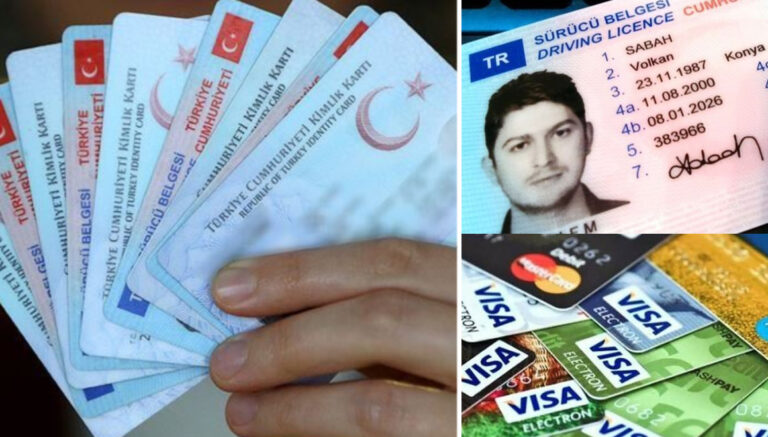 Kimlik kartı, banka kartı ve ehliyet birleşiyor!