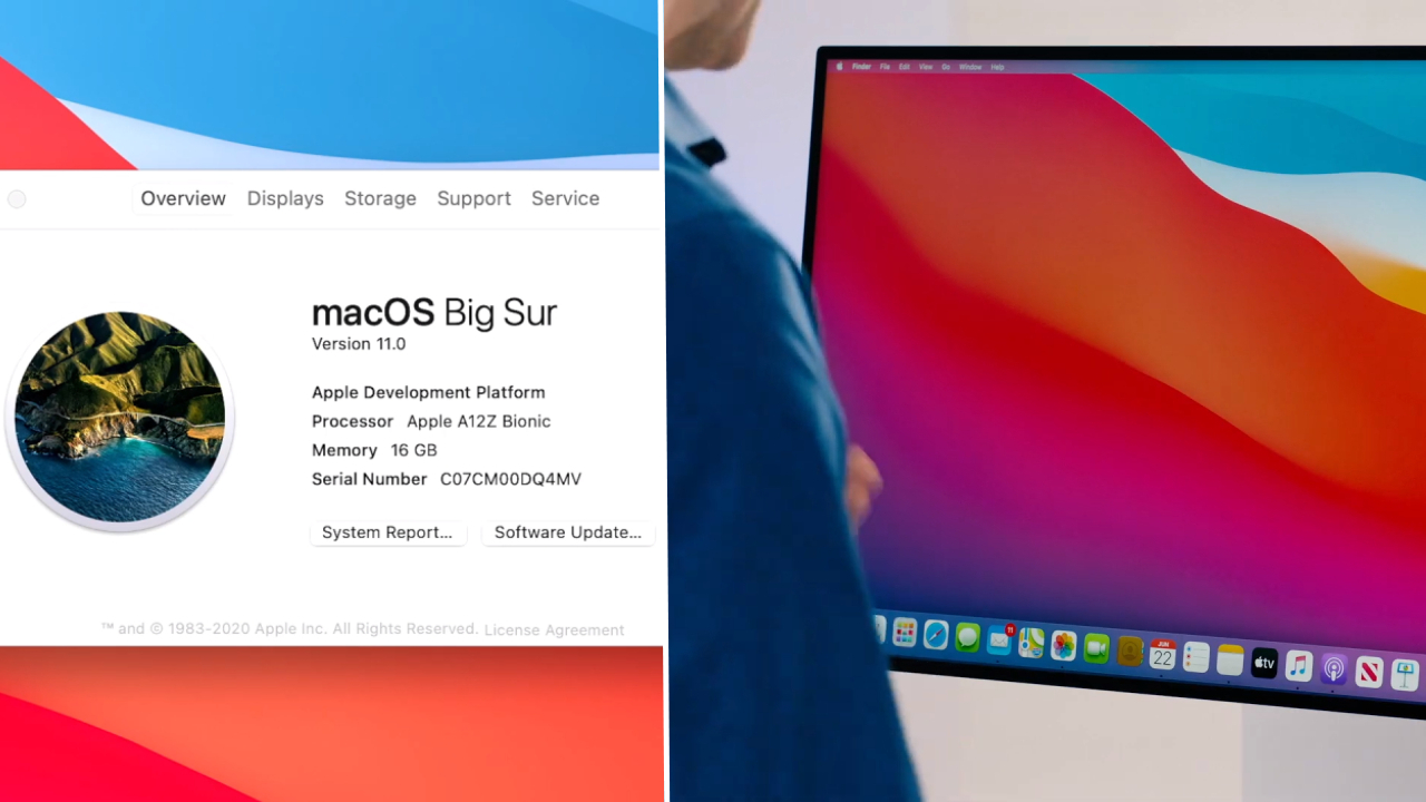 mac os big sur 11.0 özellikleri