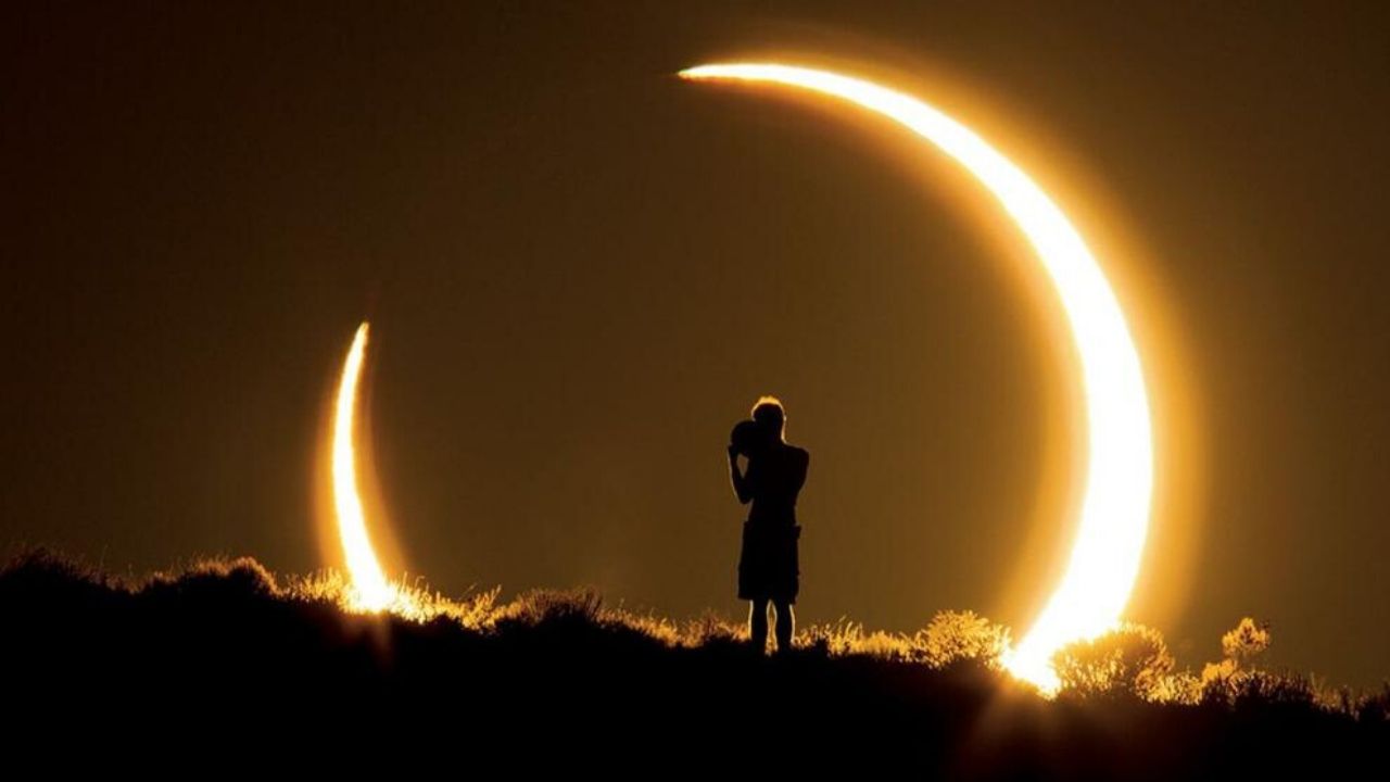 NASA, Güneş tutulmasının çarpıcı fotoğrafını paylaştı