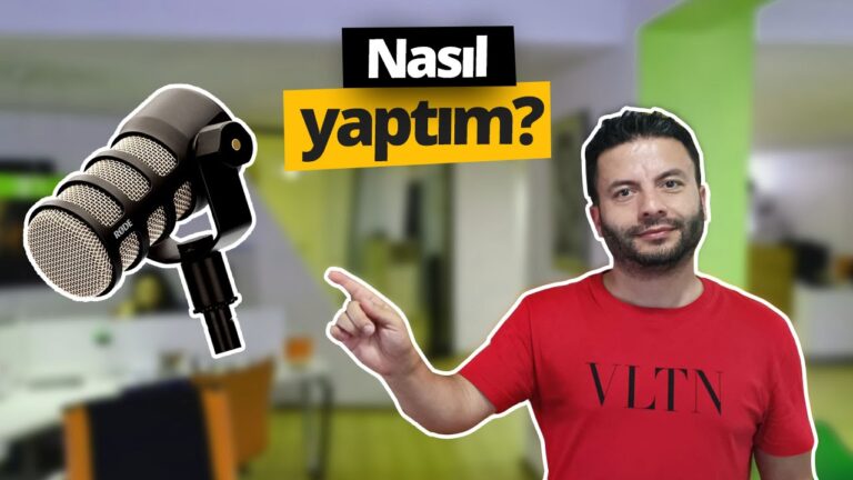 Podcast nedir, nasıl yapılır? (Video)