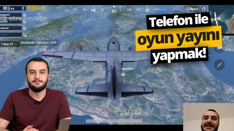 Telefondan PUBG Mobile canlı yayını nasıl yapılır?
