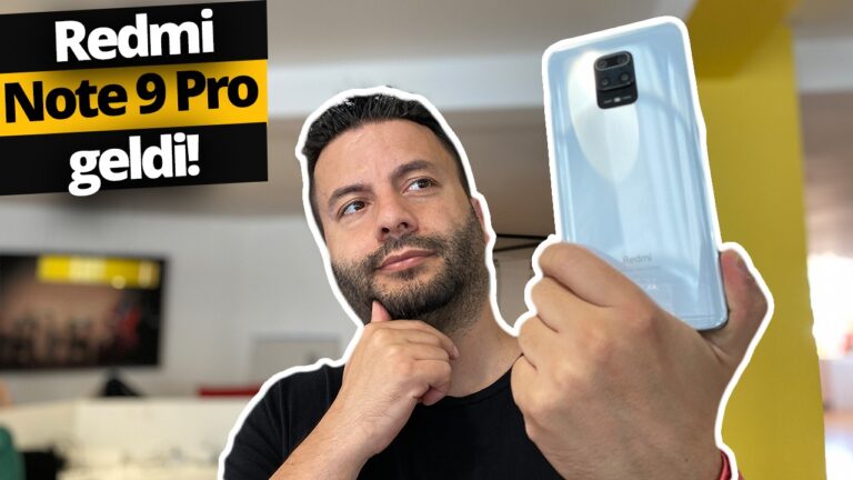 Redmi Note 9 Pro kutusundan çıkıyor!