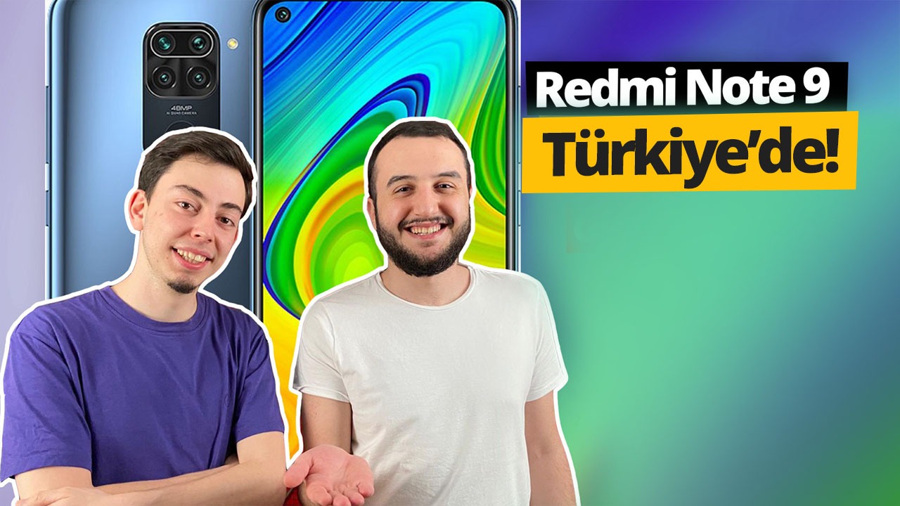Redmi Note 9 Türkiye’ye geldi!