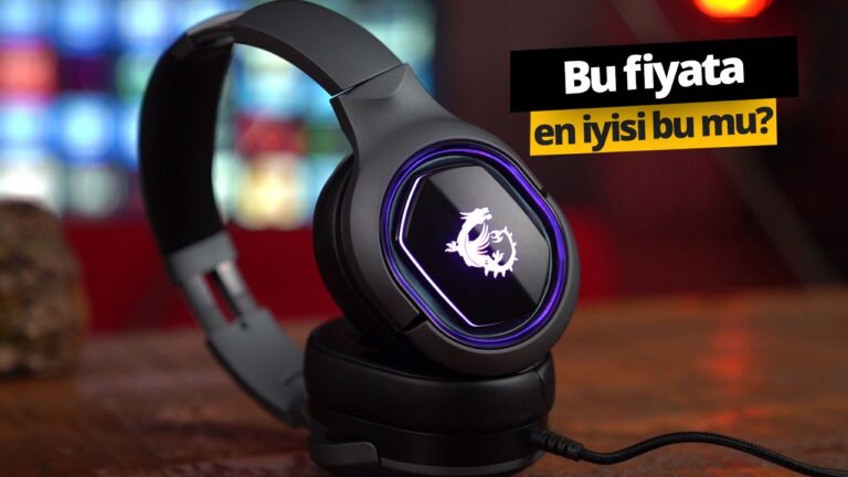 Titreten kulaklık! MSI Immerse GH50 inceleme