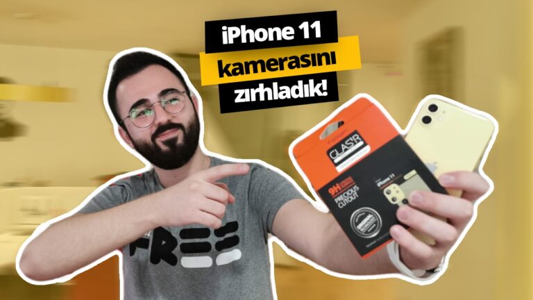 iPhone 11 kamerasını Spigen ile zırhladık!