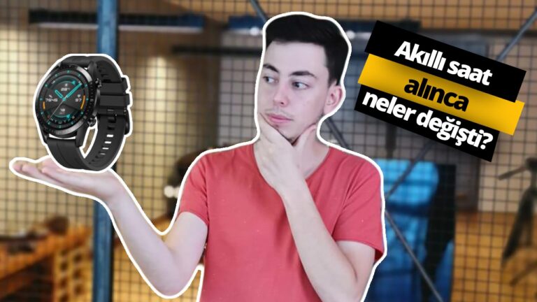 Huawei Watch GT 2 ile 1 gün geçirdik!