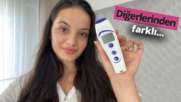 Optik nişan alma özellikli, temassız ateş ölçer!