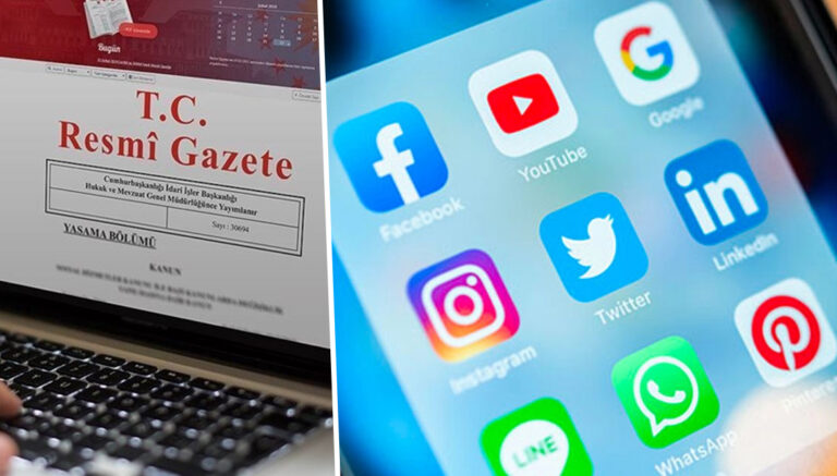 Sosyal medya yasası Resmi Gazete’de! Yürürlüğe girdi!