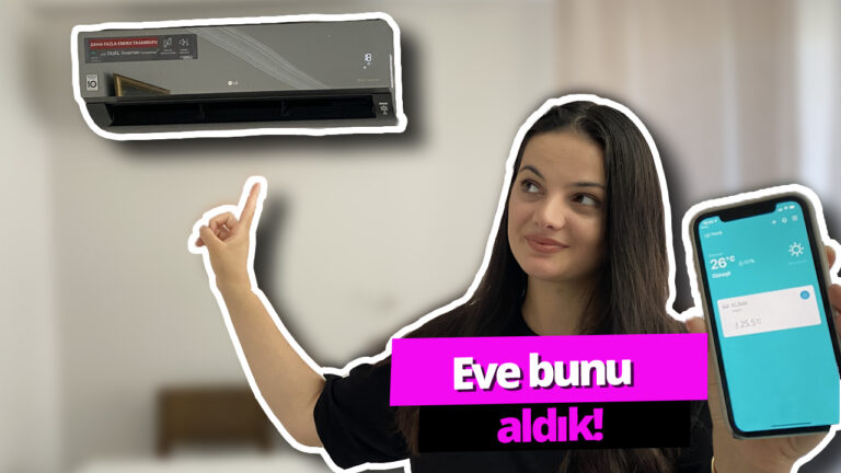 Telefondan yönetilen LG klima!