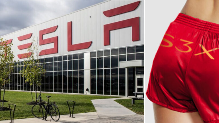 tesla elon musk şort