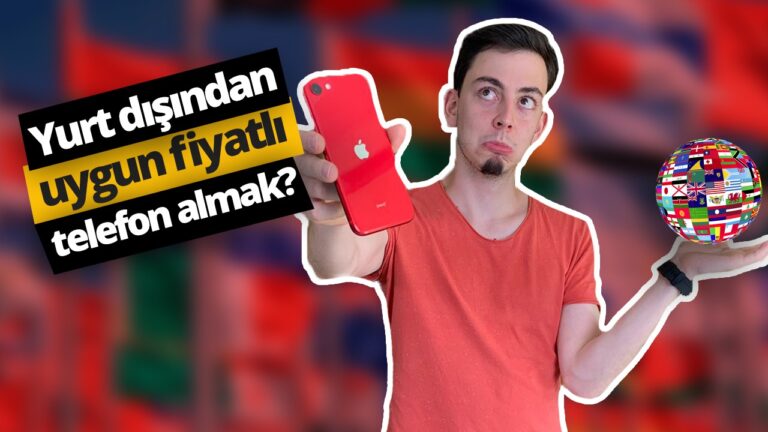 Yurt dışından gelen akrabaya telefon aldırmak mantıklı mı?