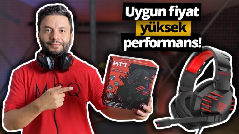 Performansıyla dikkat çeken Onikuma K17 Gaming Kulaklık