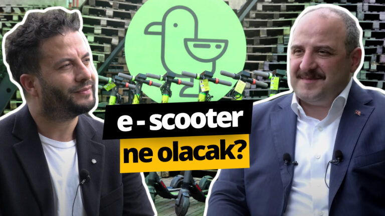 elektrikli scooter, mustafa varank
