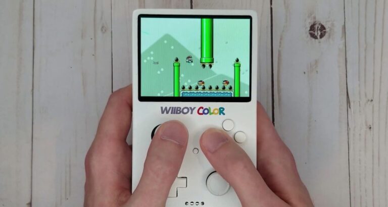 İşte Nintendo Game Boy boyutunda Wii Boy Color