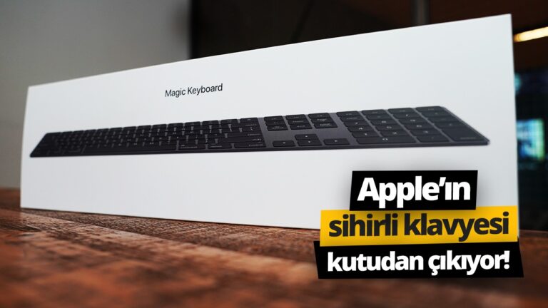 Apple’ın sihirli klavyesini kutusundan çıkarttık!