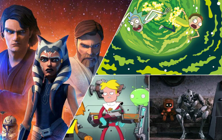 Bilim kurgu temalı animasyon dizileri