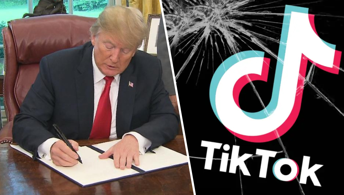 Trump, TikTok ve WeChat için imzayı attı!