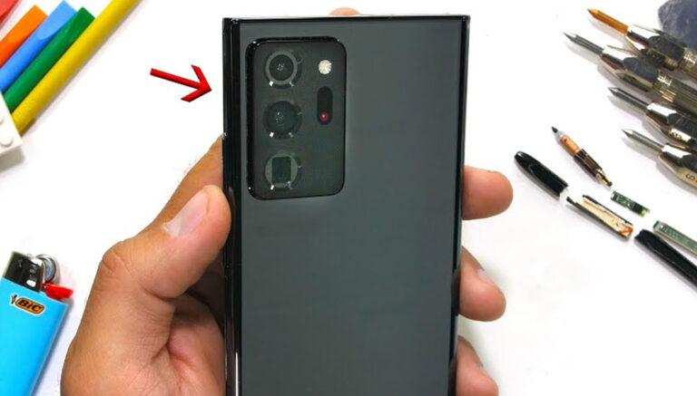 Galaxy Note 20 Ultra dayanıklılık testinde!