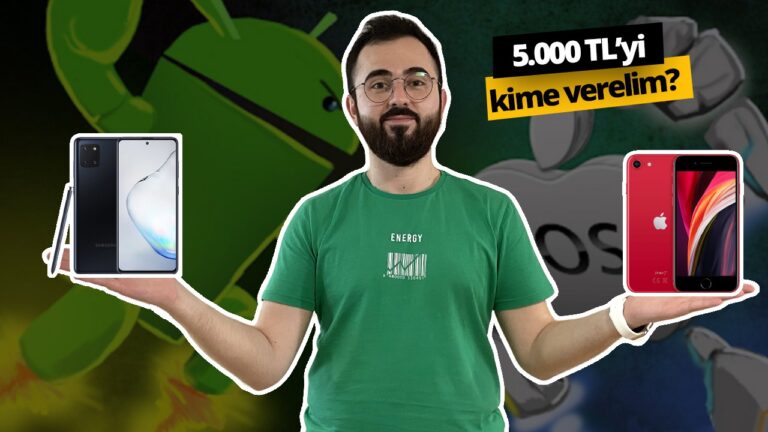 5000 TL’yi kime verelim? iPhone SE vs Galaxy Note 10 Lite