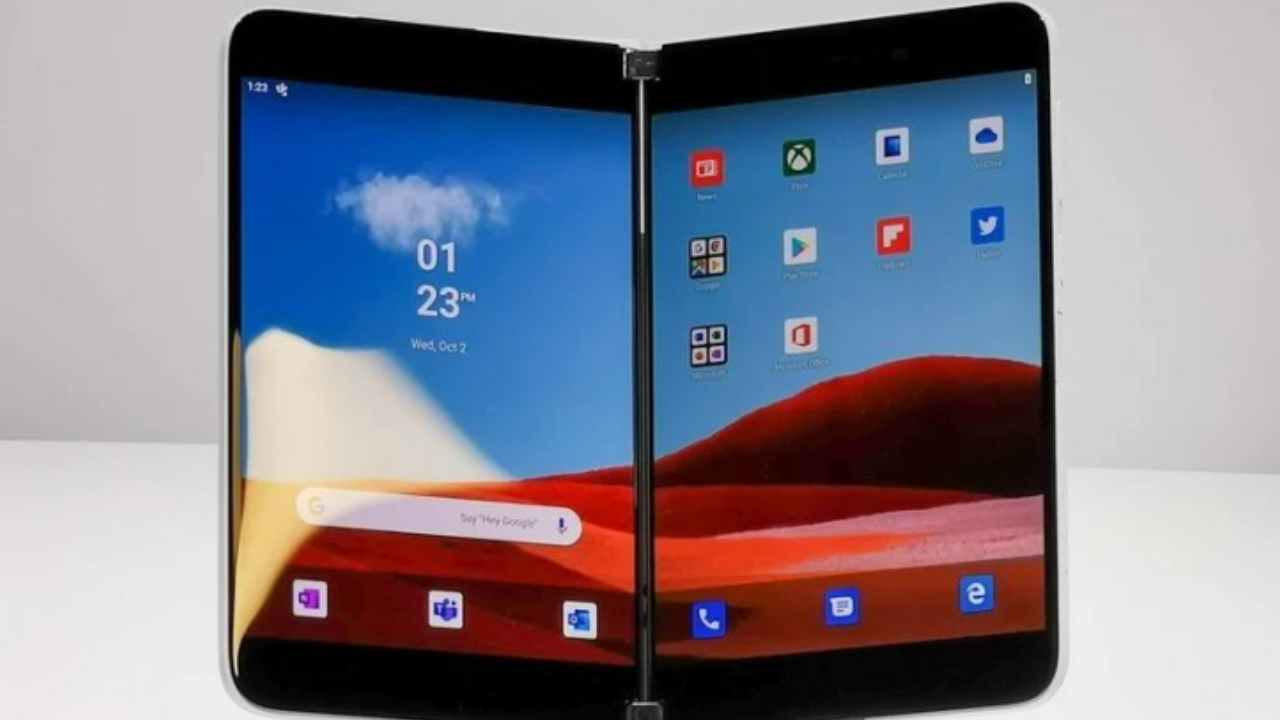 Katlanabilir telefon Microsoft Surface Duo sızdırıldı