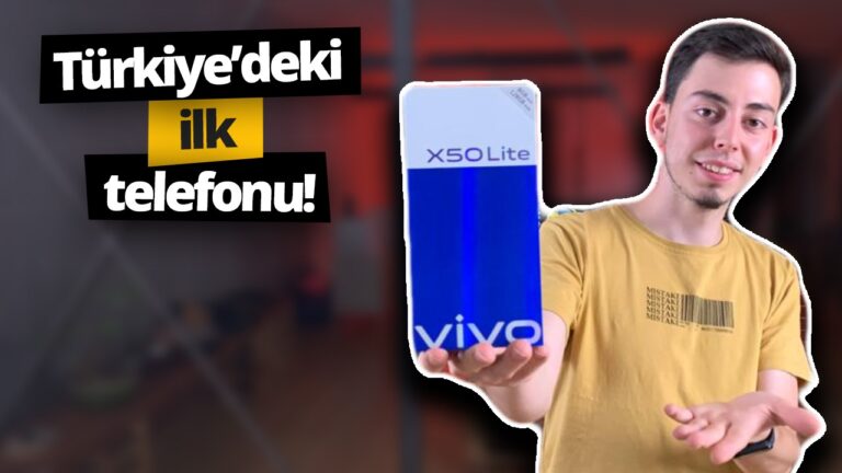 Ülkemize gelen Vivo X50 Lite kutusundan çıkıyor!