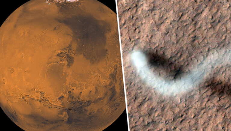 NASA yeni Mars fotoğrafları paylaştı