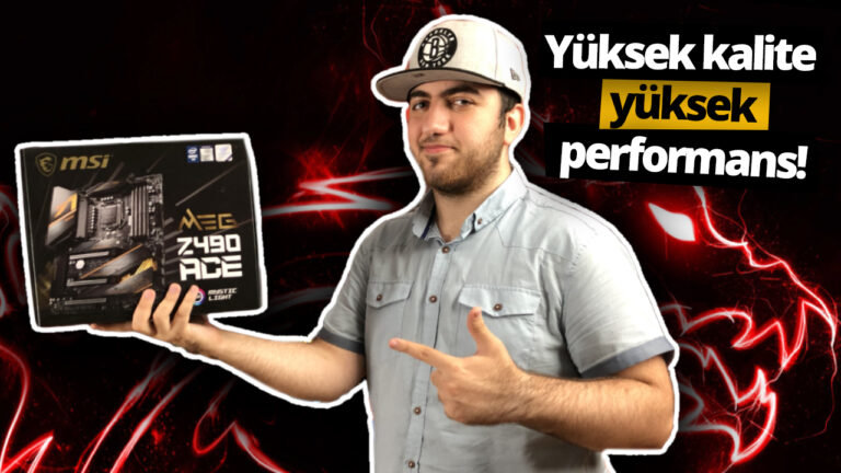 Performans canavarı MSI MEG Z490 ACE incelemesi!