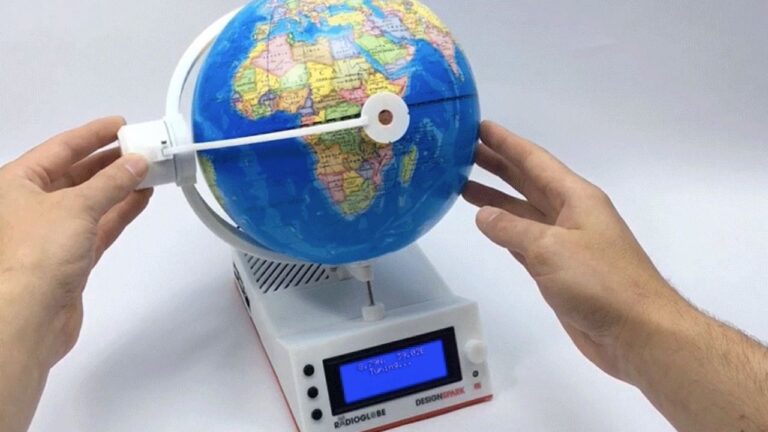 Yerküre modeli dünyadaki radyo istasyonlarını buluyor!