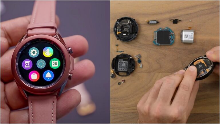 Samsung Galaxy Watch 3 parçalarına ayrıldı