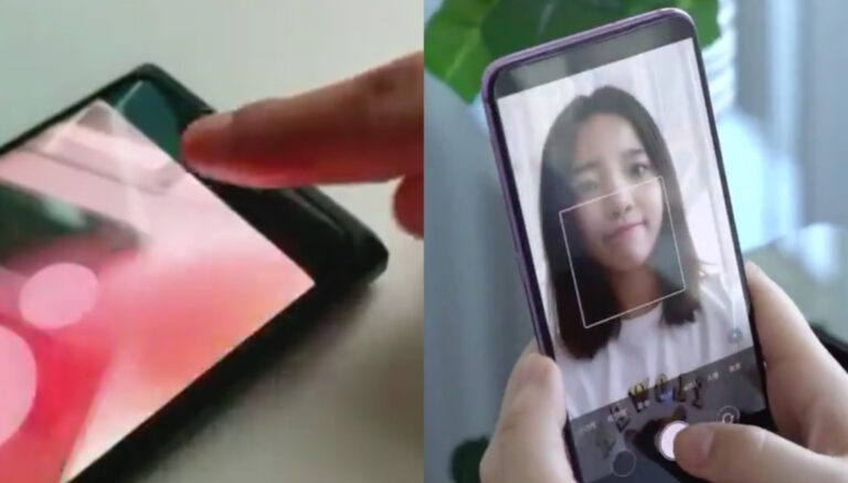 Ekran altı kameralı ilk telefon geliyor!