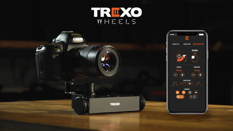 Görüntü işleyebilen ilk masaüstü dolly: Trexo Wheels
