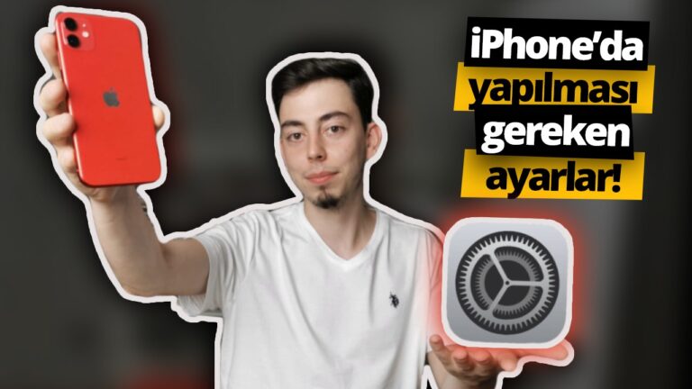 iPhone’da yapılması gereken 15 ayar!