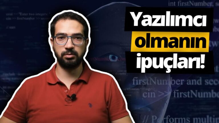 Yazılımcı olmak için hangi bölümü okumak gerekiyor?