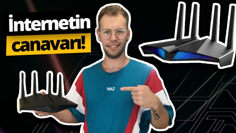 Asus RT-AX82U ve PCE-AX3000 inceleme!