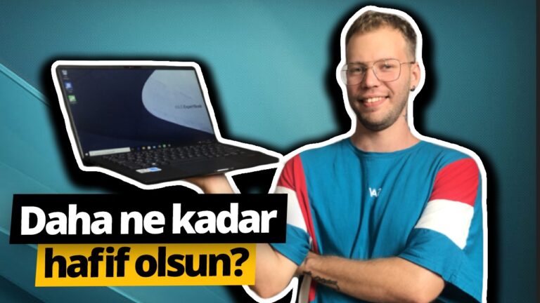 Asus Expertbook B9450 dizüstü bilgisayar inceleme!