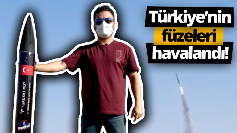 Gençlerle füze gönderdik!