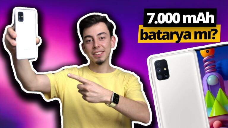 Galaxy M51’e ilk bakış! – 7.000 mAh batarya!