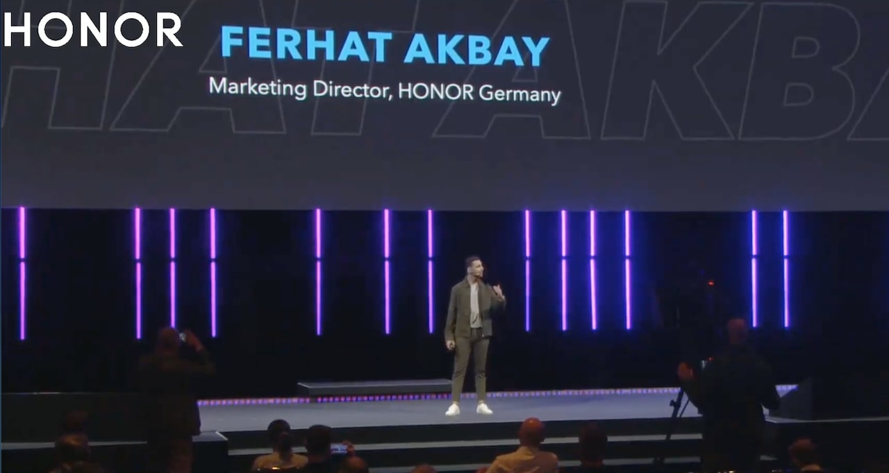 Honor IFA 2020 sahnesinde bir Türk: Ferhat Akbay