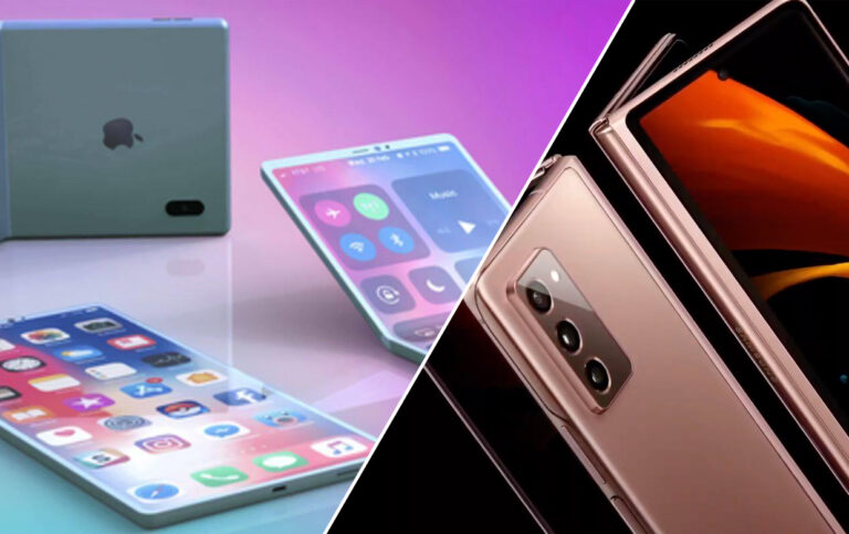 Katlanabilir iPhone için Samsung desteği!