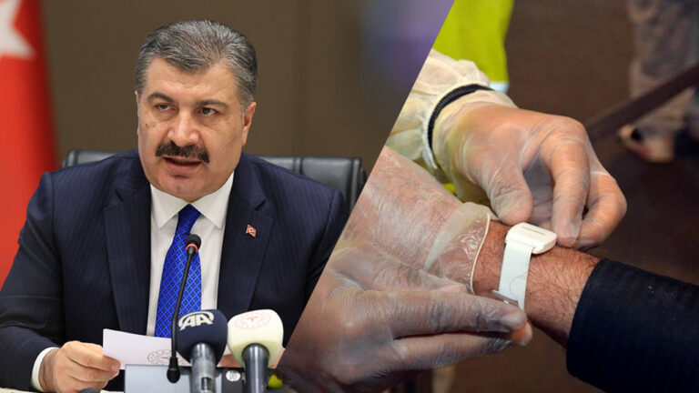 Koronavirüs pozitif çıkanlara elektronik bileklik