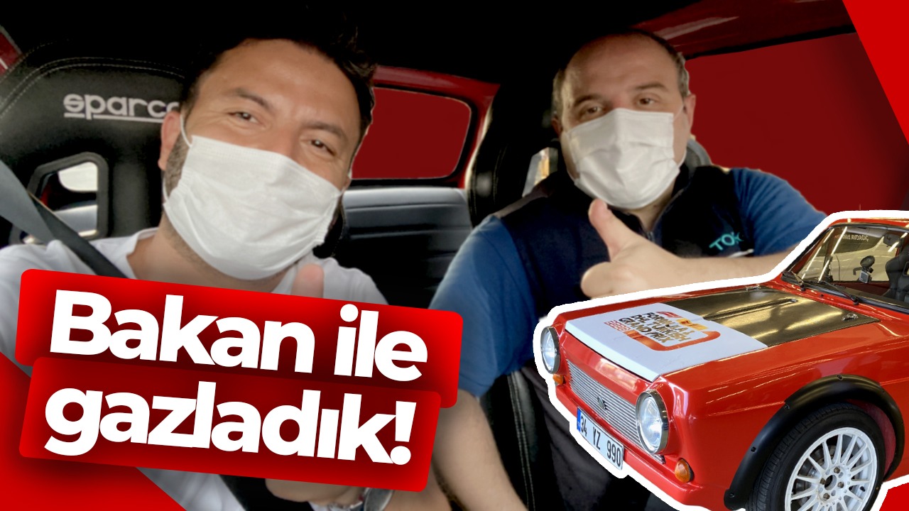 Teknoloji Bakanı ile İstanbul Park’ta Anadol kullandık