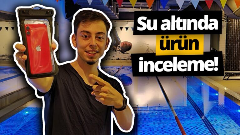 Tüm telefonları su geçirmez hale getiren kılıf inceleme!