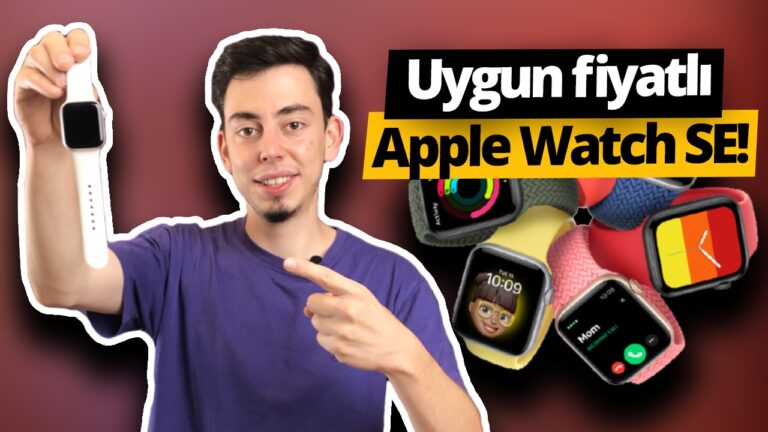 Uygun fiyatlı saat Apple Watch SE ilk bakış!